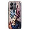 Phone Case - MANIACASE - Xiaomi Redmi Note 13 4G - Silicone TPU - Dragon Ball Z Goku SSJ - Black