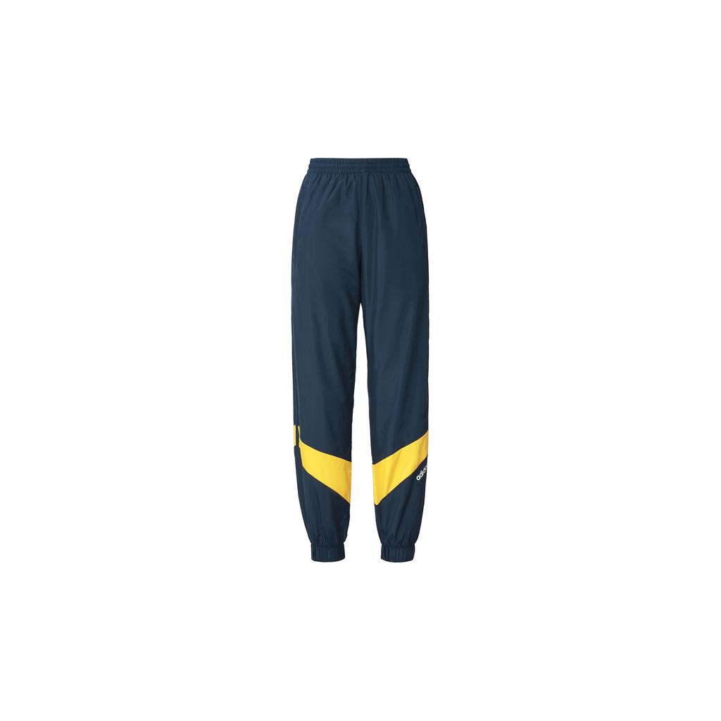 Adidas Pantaloni de jogging Originals Trefoil Stripe Contrast Mansete Pantaloni pentru bărbați Bleumarin-Albastru HF9227