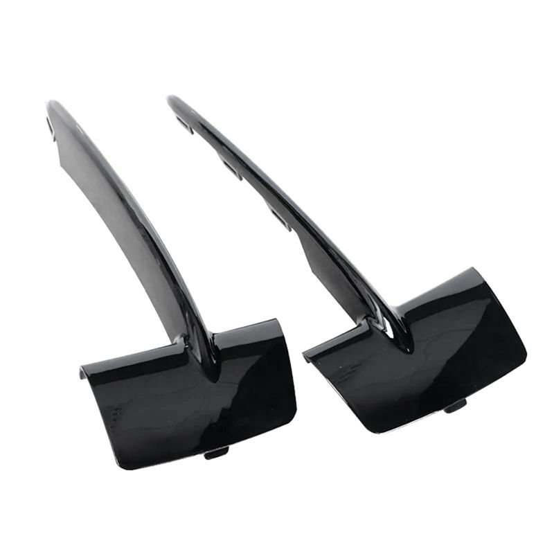 AA92-2PCS Front Bumper Lower Grille Trim Black For BMW F15 X5 2014-2018 51117325395 51117325396 Car Accessories