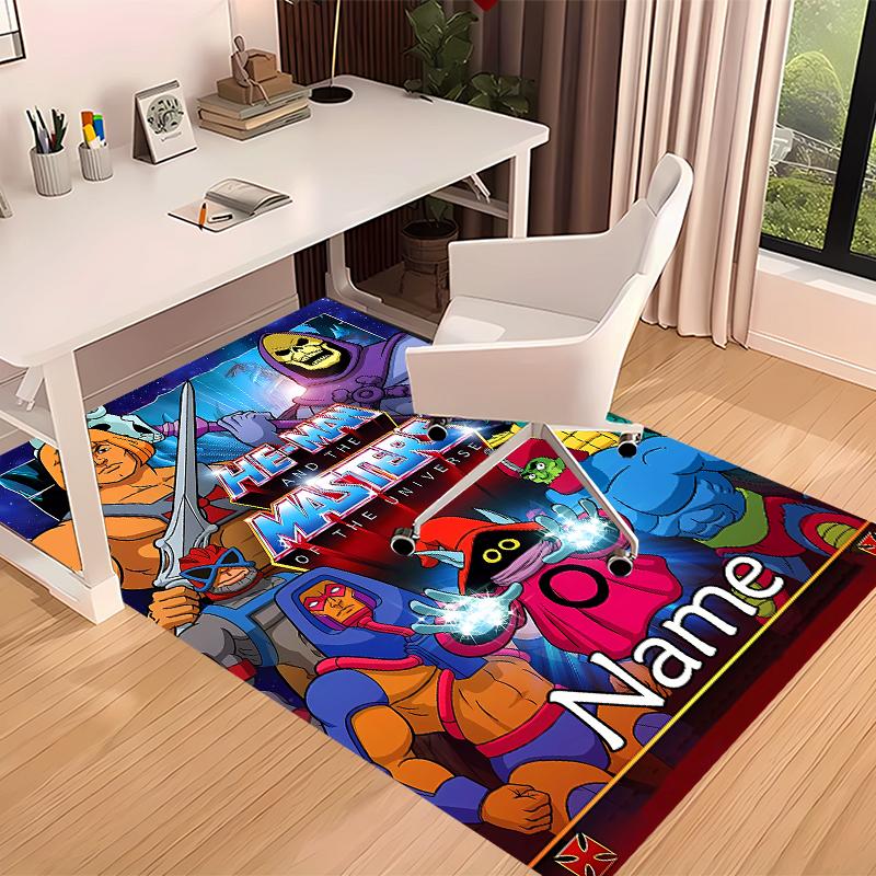 Custom personalization He-Man and the Masters of the Universe Print Area Rug - Soft, Washable Non-Slip Indoor Mat,Living Room,Home&Office Decorative R