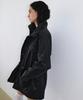 UUNE SCENE Vintage Washed Half Jacket_Black