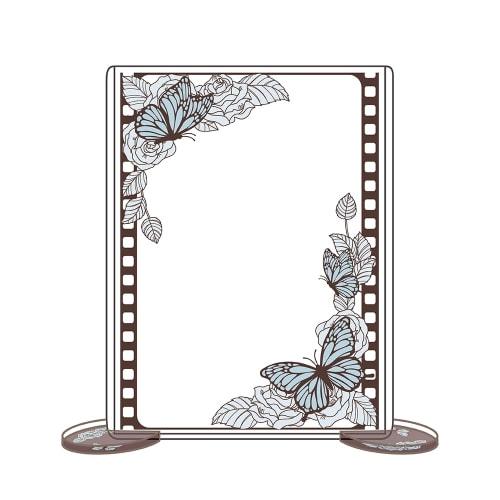 Hagoromo Deco Rámečkové pouzdro (Bílá a modrá nostalgie) Ne. 83045