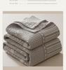 Three-Layer All-Cotton Jacquard Gauze Blanket: A-Grade Pure Cotton Nap, Multi-Functional, Air Conditioning Blanket