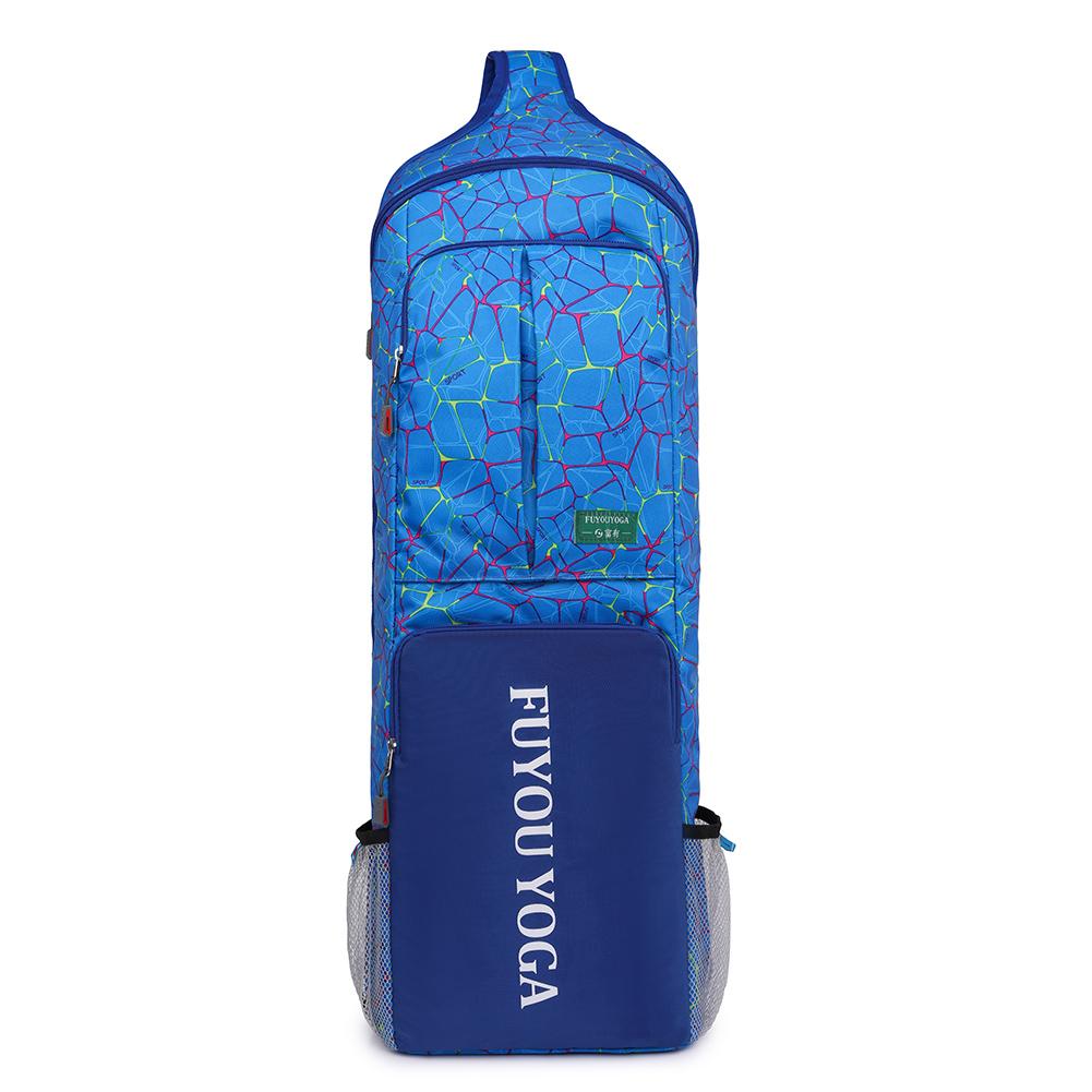 Fitness Training Yoga Mat Storage Bag Large Capacity Yoga Mat Carry Tote Bag with Zipper Pocket/Mesh Pocket/Handle for Women Men