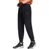 Li Ning Fitness Series FW22 Solid Color Elastic Waist Cuffed Sports Pants Men Pants Black AKLS793-1