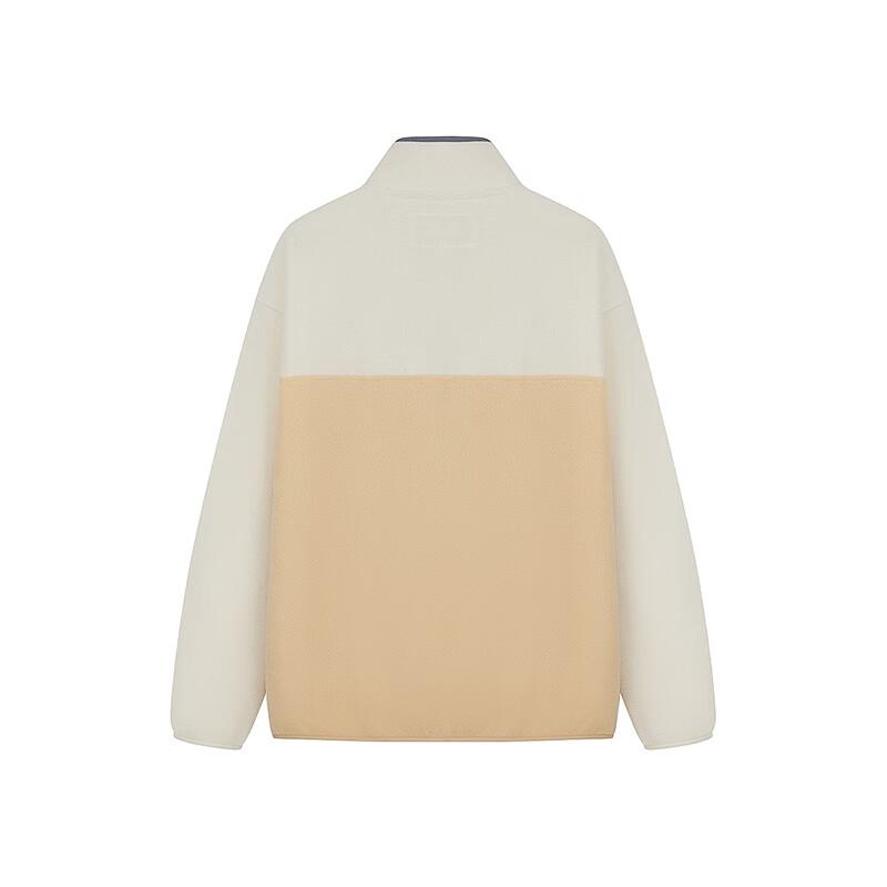 Teenie Weenie Bear Women's Color-Block Stand Collar Cardigan Sweatshirt