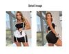 European & American Sexy Maid Uniform: White Lace Lingerie Set for Nightclubs