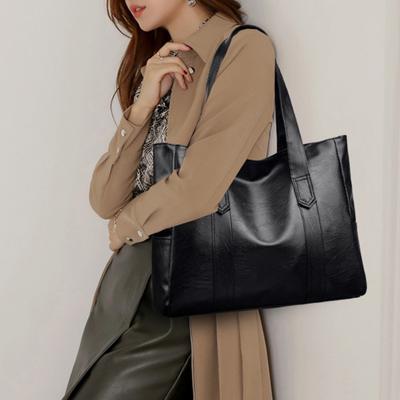 Yousheng Women Shoulder Bag Faux Leather Tote Bag Large Capacity Handbag Commuting Bag for Weekender Party Shopping Daily Errands