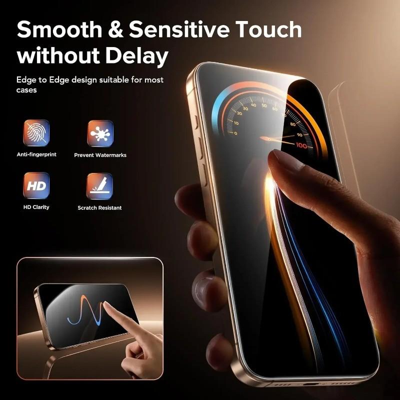 Vollständige Abdeckung Gehärtetes Glas Für iPhone 17 Pro Max 17 Air 16E 15 14 13 12 11 Pro Max 16 Plus 13 Mini X XR XS Max 6s 7 8 Plus Schutzfolie Schutzglas