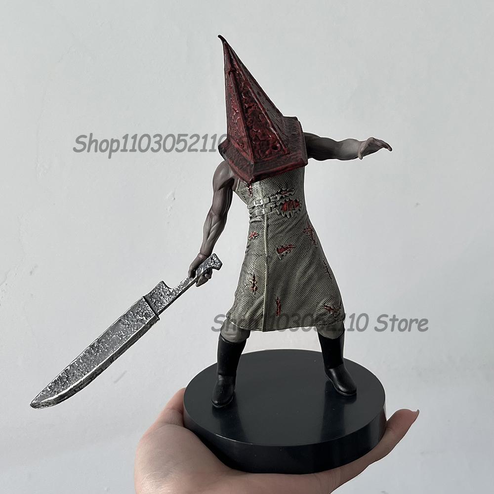 Silent Hill Roter Pyramidenkopf Figur Silent Hill 2 Cartoon Modell PVC Geburtstagsgeschenk Modell Spielzeug