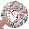 120Pcs No Repeat Cartoon Anime Ultraman Children'S Waterproof Diy Stickers