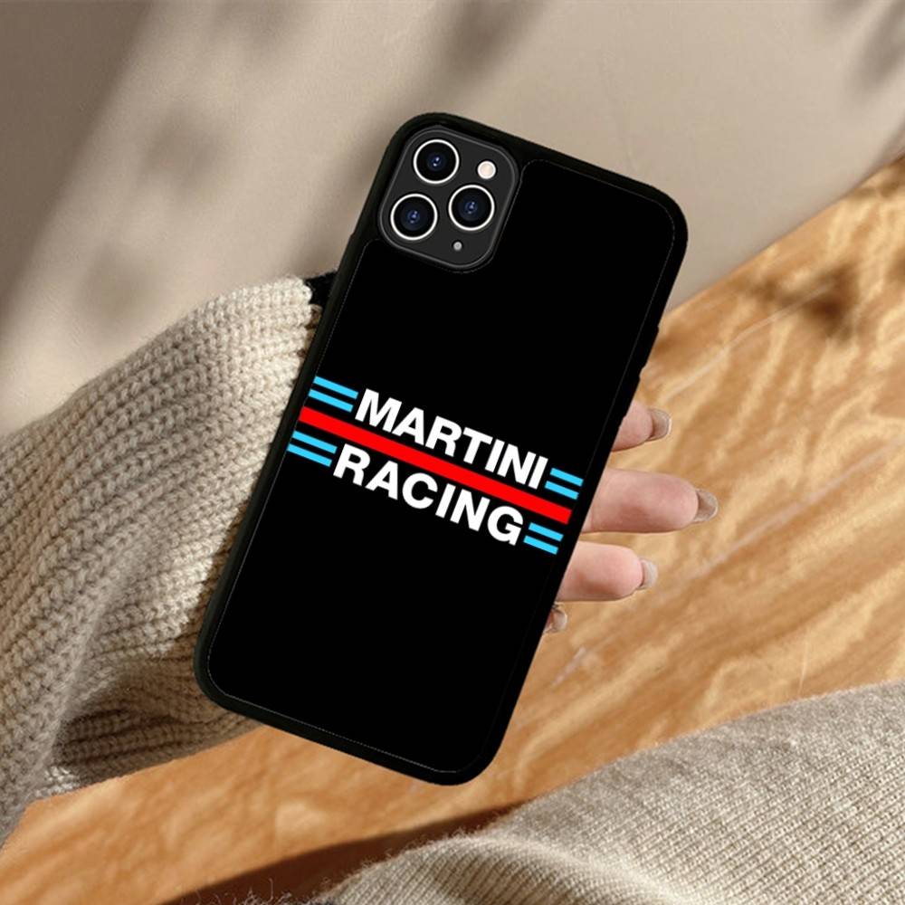 

Чехол для телефона M-Martini Racing с горизонтальной полосой из ПК+ТПУ для IPhone 11 12 13 14 15 16 17 Plus Pro Max iPhone 16 plus