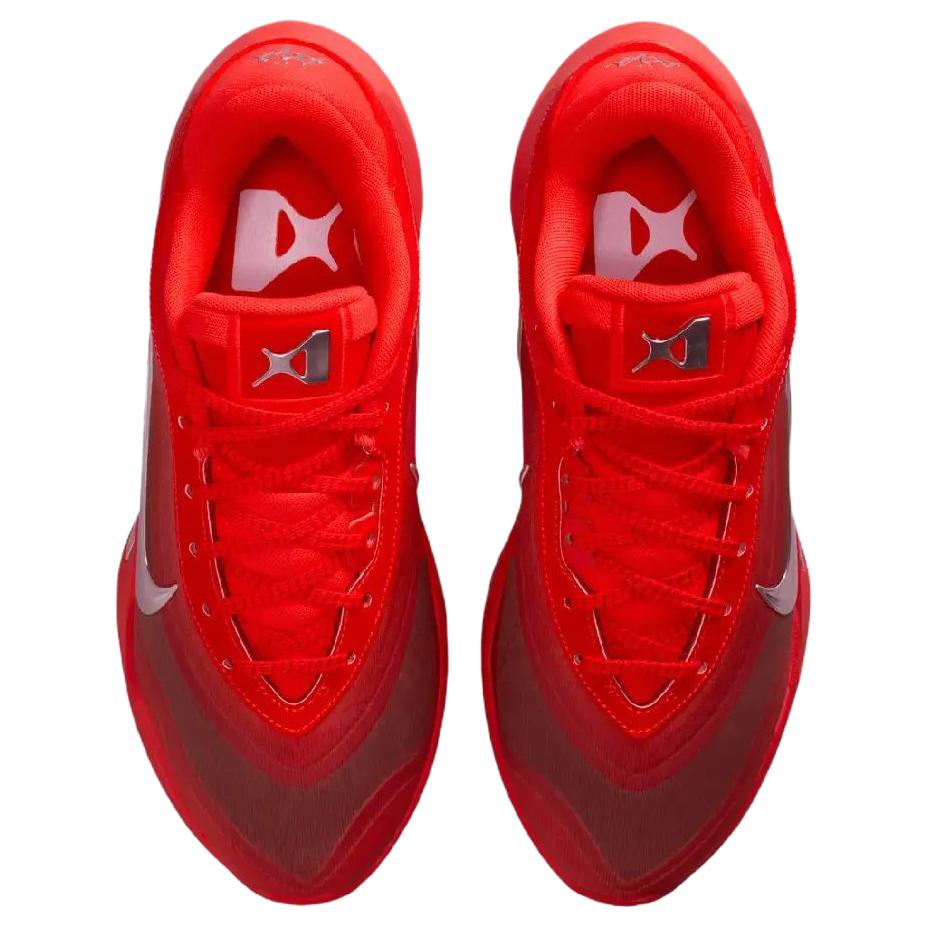 Nike AOne EP Classic Comfortable Breathable Basketball Shoes Unisex Sneakers Red Silver FZ8606-602