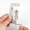 Fish Hook Line Knotter, Portable Semi-Automatic Stainless Steel Quick Binding Fishing Equipment, Double Hook Fishing Accessories