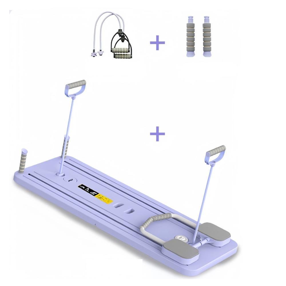 Foldable Push-up Automatic Rebound Board with Tension Rope Ab Exercise Board  Gym