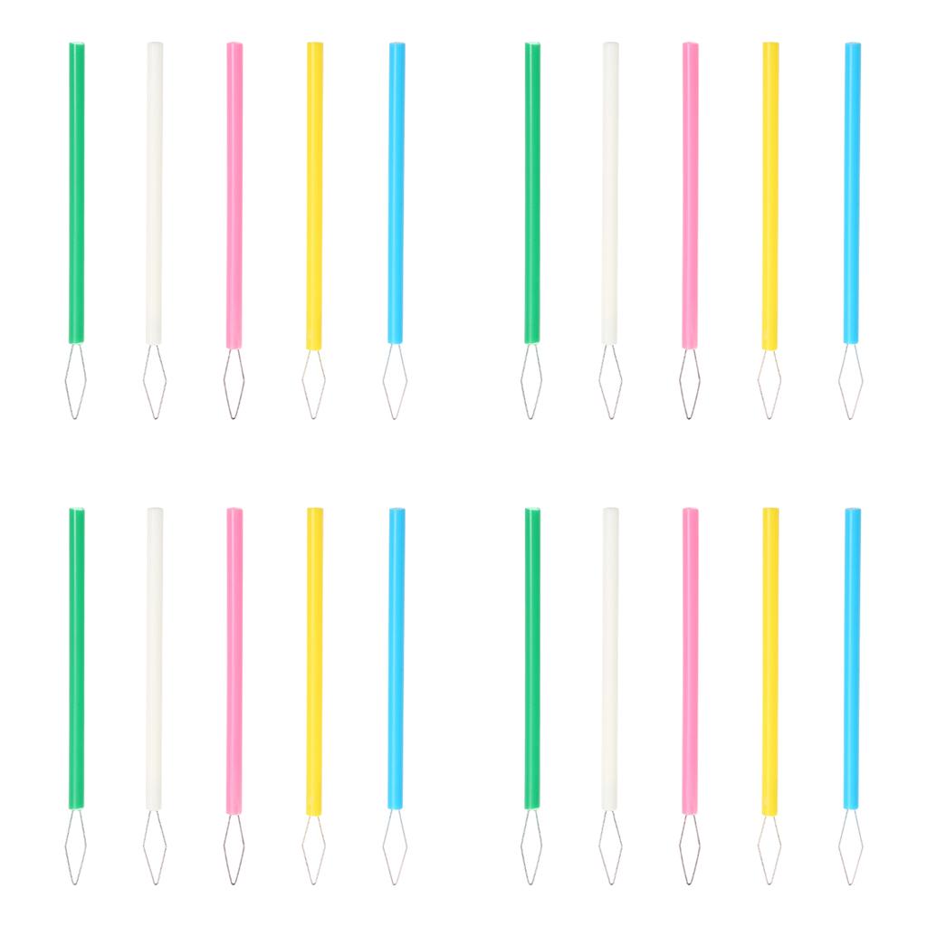 Navlékač nití ABS Válcový Barevný Navlékač jehel Snadné navlékání pro Pletení Tvoření Šicí příslušenství