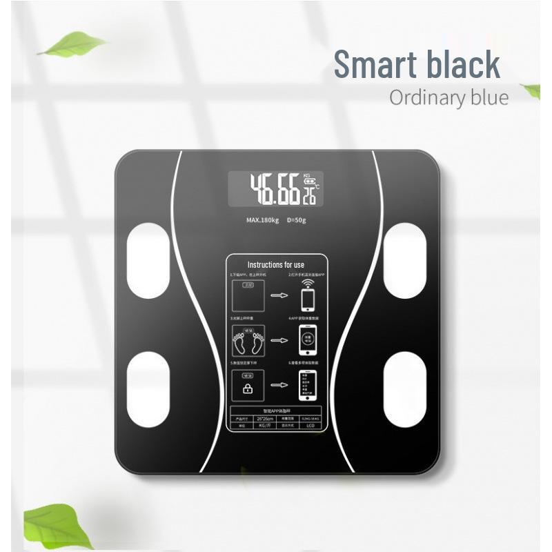 Digital Body Fat Scale With Printer - Gradient Electronic Household Weight Scale for Adults