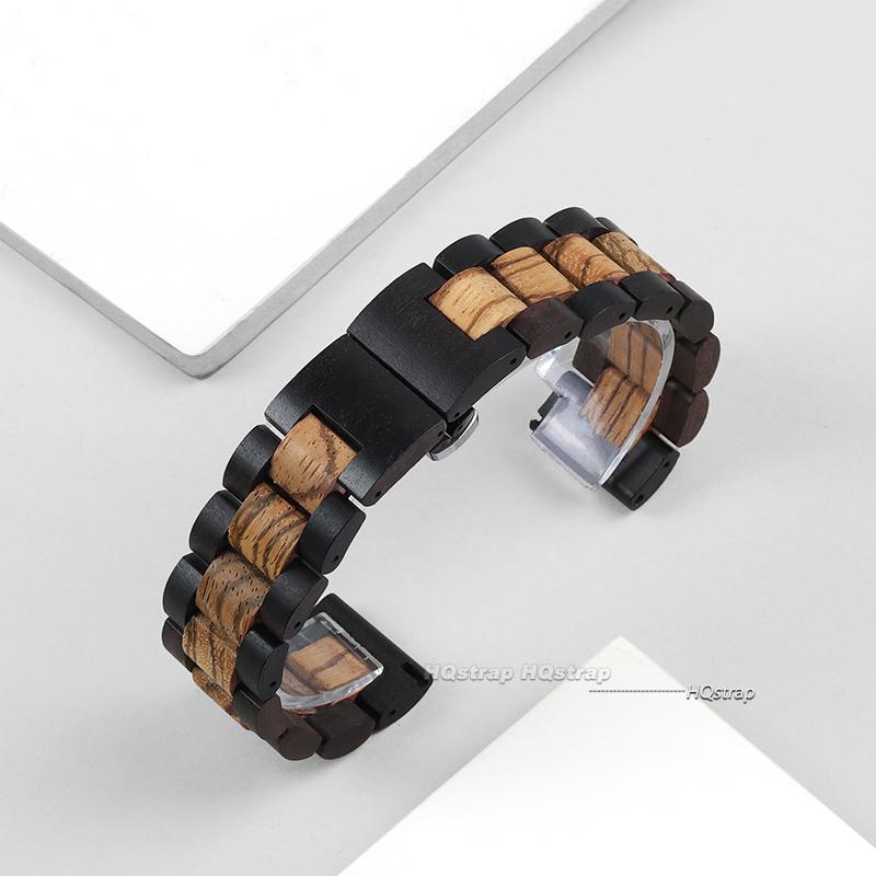 

Wood Watchband for Samsung Galaxy Watch6 5 4 3 Wooden Strap for Huawei Watch GT2 GT3 Watch Strap for Amazfit GTS Bracelet 20mm