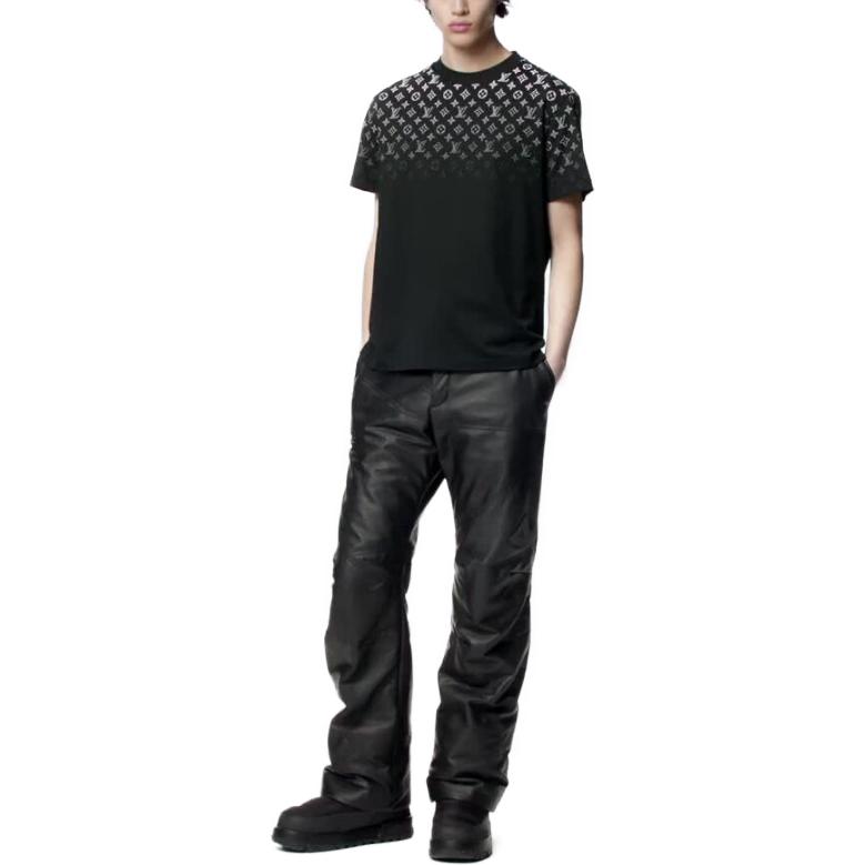 Louis Vuitton Tricou din Bumbac cu Gradient 1AFBB4
