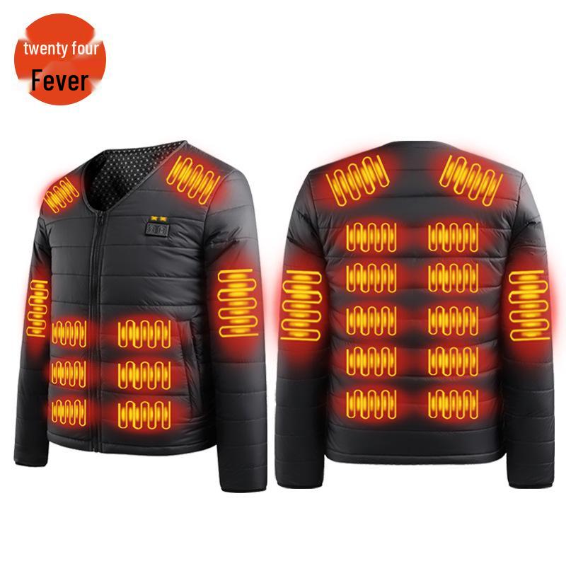 Smart Heated Vest - USB Charged Graphene Heating with Constant Temperature Cotton Gilet