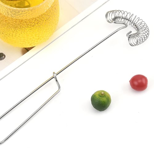 WOSIIKSLL Stainless Steel Hand Whisk, Easy To Clean and Store, Durable and Sturdy Manual Coil Whisk