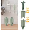 Pepper Seed Remover, 2-in-1 Bell Pepper Cutter and Coring Tool, Bell Pepper Corer, Vegetable Kitchen Gadget (green, 1 Piece)