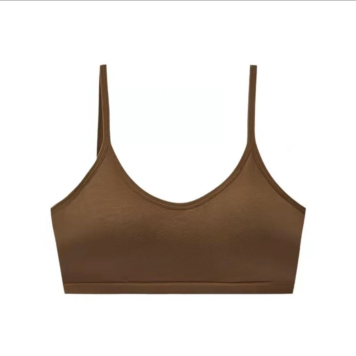 

Большой U-образный бюстгальтер без спинки, цельный, женский, пуш-ап, без косточек, на бретелях-спагетти, майка, стиль ками, противоскользящий L