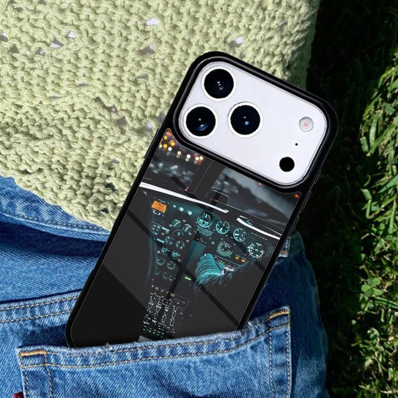 Travel Pilot Phone Case For iPhone 17 AIR 16 Pro Max 15 14 Pro 11 12 13 Shockproof Silicone Cover