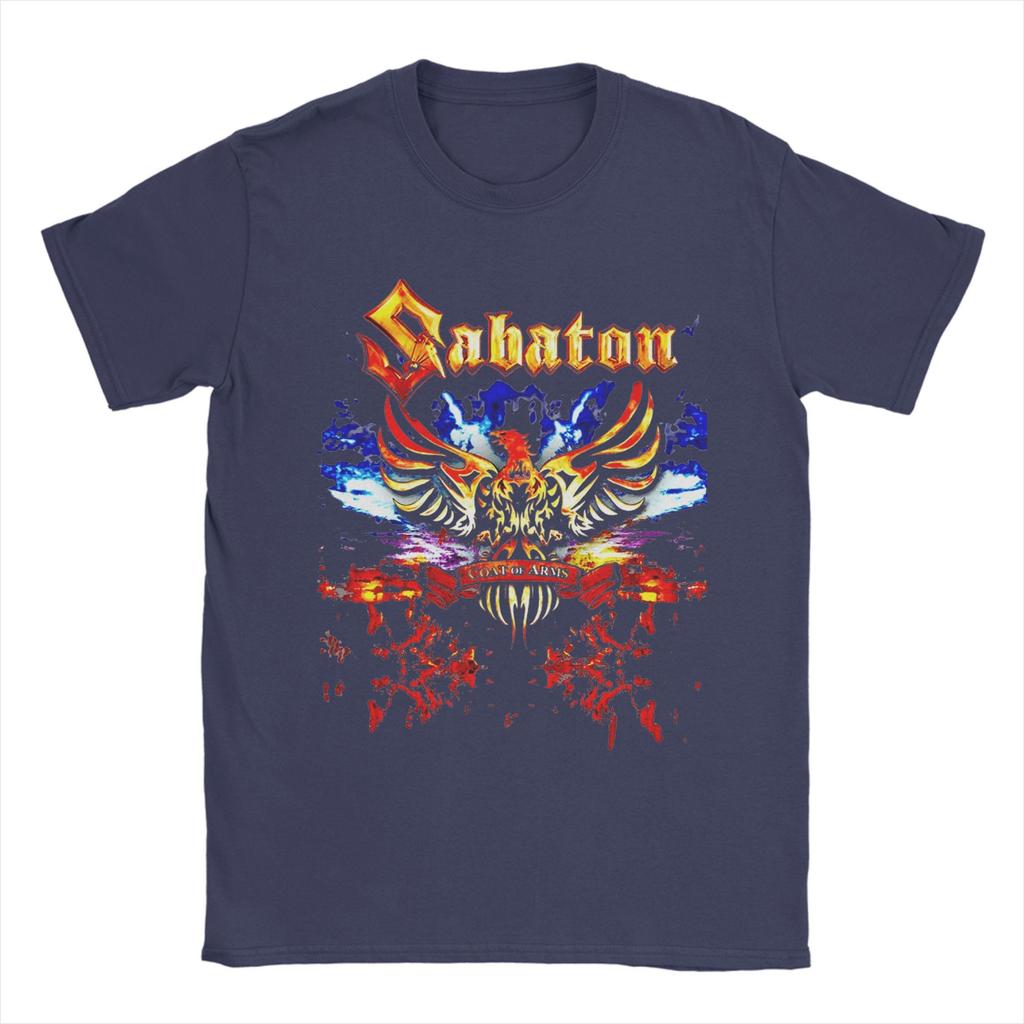 Mens Womens S-Sabatoned Trending Cool Gifts Metal Band  Shirt Cotton Graphic Tee Shirts  Top Clothing