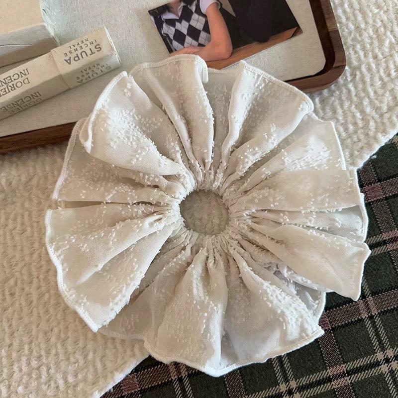 

Большие резинки для волос корейские аксессуары для волос резинки для женщин девушки эластичная резинка популярный винтажный фасцинатор ведущая мода