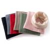 Women's Plaid Thickened Cashmere Knit Neck Gaiter - Warm Faux Collar Scarf Wrap for Autumn and Winter.