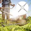 Rasenmäher Klingen Edelstahl Rasenmäher Mähen Messer Mähen Ersatz Garten Rasenmäher Gras Mähen Trimmerkopf Teile