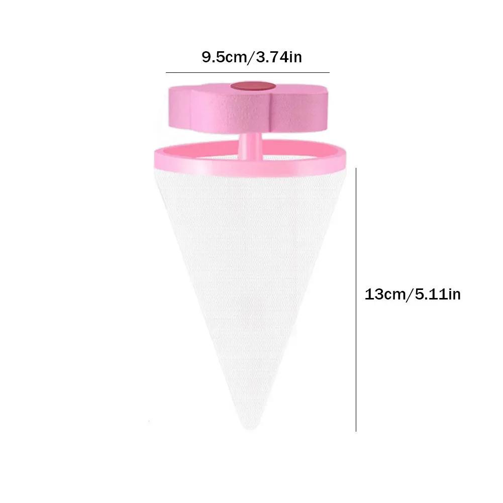 Dog Cat Fur Hair Collector Washing Machine Pet Fur Catcher Reusable Flower Shaped Floating Lint Filter Mesh Bag Filter Net