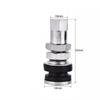 10Pcs Car Tire Valve Short Stems Short Stem With Rubber Gasket For ATVs lawn mowers go-karts boat trailers motorcycles