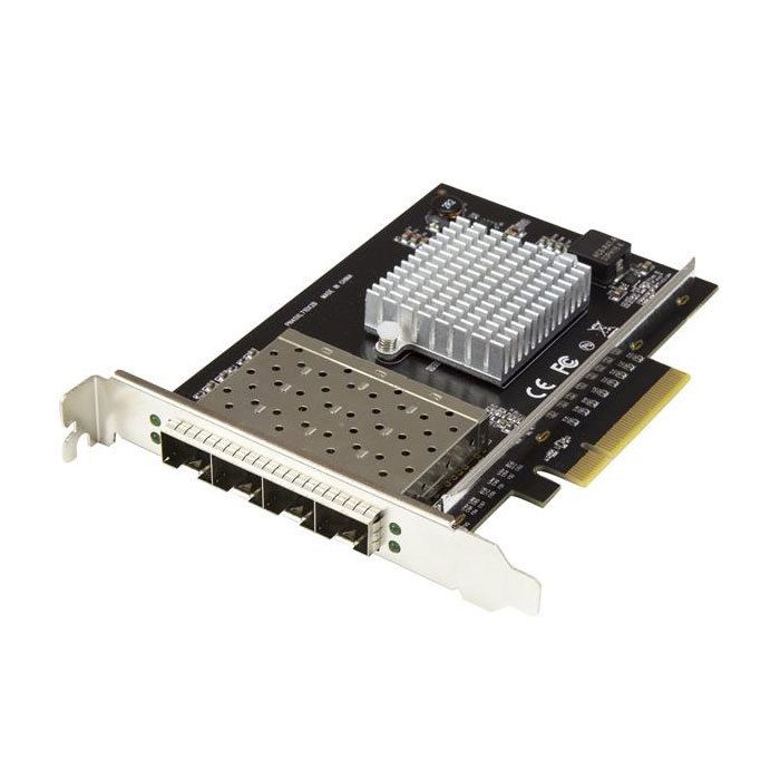 Carte réseau PCI Express - STARTECH - XL710 - 4 ports SFP+ - 10 Gigabit Ethernet - Adaptateur serveur