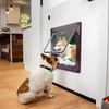 Gattaiola Impermeabile 4 Vie di Chiusura Sportellino Trasparente Design Insonorizzato per Interno Esterno Casa Ufficio Uso Animali Domestici