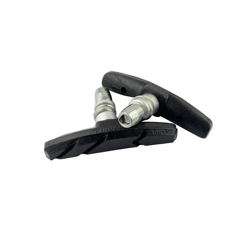 1/2/4 пары MTB Дорожные Велосипедные Бесшумные Тормозные Колодки Велосипедные V-Brake Держатели Колодок Туфли Резиновые Блоки Прочные Велосипедные Аксессуары