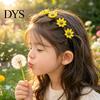 Gevlochten Hoofdband met Mini Clips Cartoon voor Meisjes, Schattige Haarband Haaraccessoire Stijlvol Dagelijks Gebruik Styling, Decoratieve Bloem/Fruit/Strik/Hart/Konijn