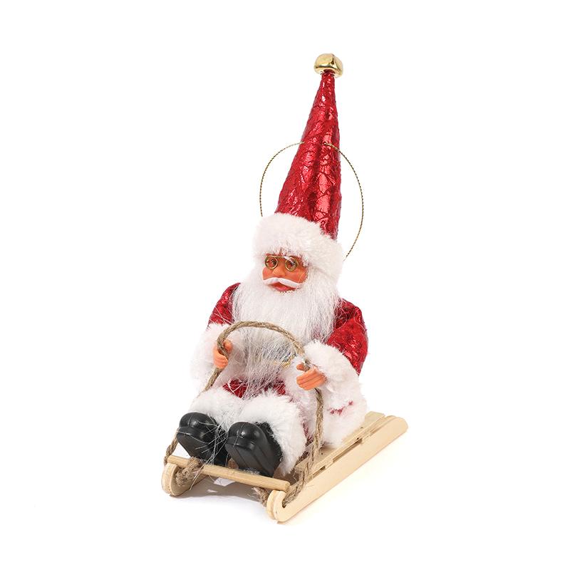 Christmas Christmas Doll Exquisite Christmas Decoration Home Decor Santa Claus Design Funny Multi-Color