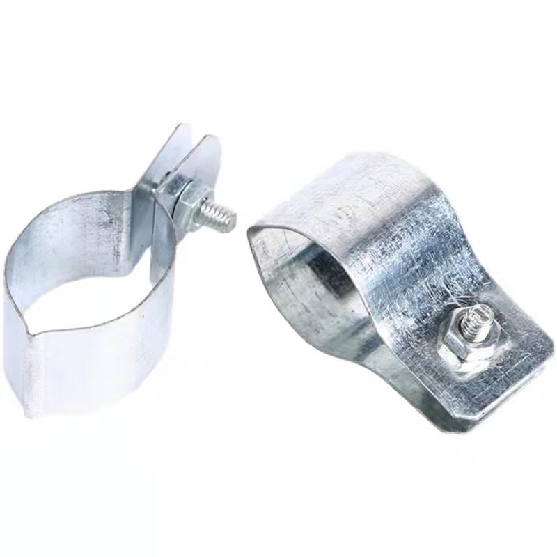 Galvanized Grounding Pipe Clamps 32mm Outer Diameter Pipe