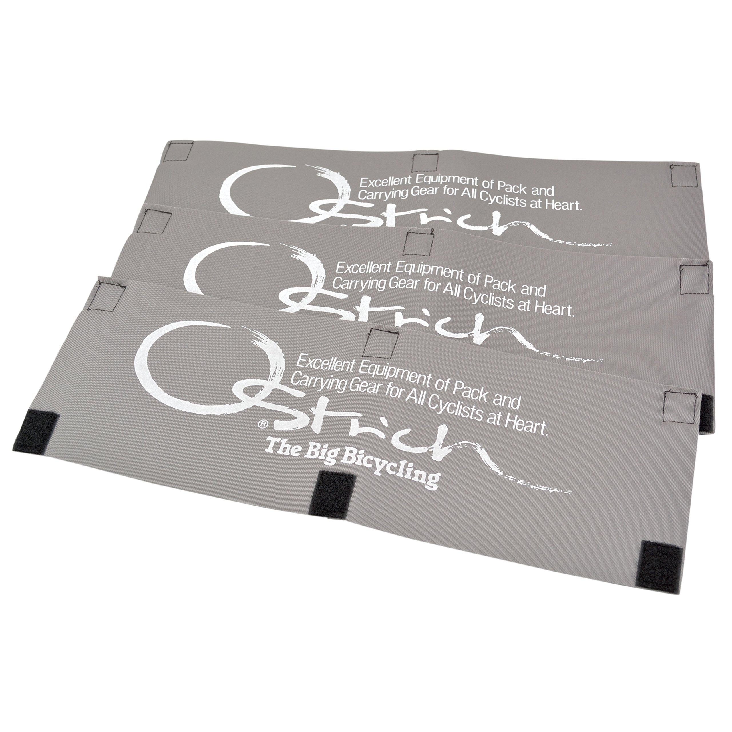 

Ostrich Cycling Accessories Cover Set of 3 Gray [Frame A]