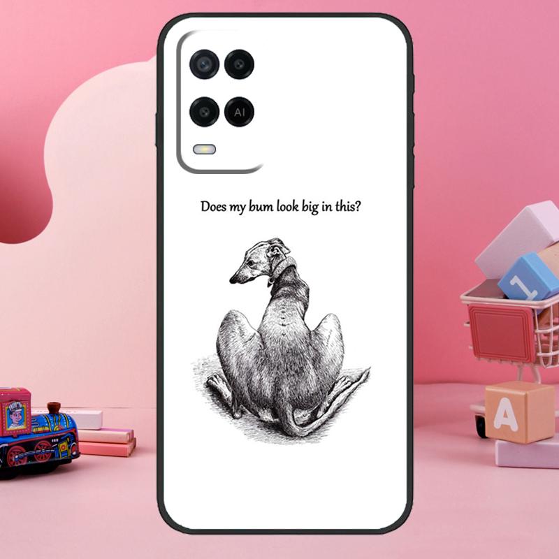 Galgo Greyhound Dog Case For Oppo A98 A78 A18 A38 A58 A60 A80 A40 A77 A57 A17 A74 A54 A94 A96 A76 A16 A15 A5 Pro