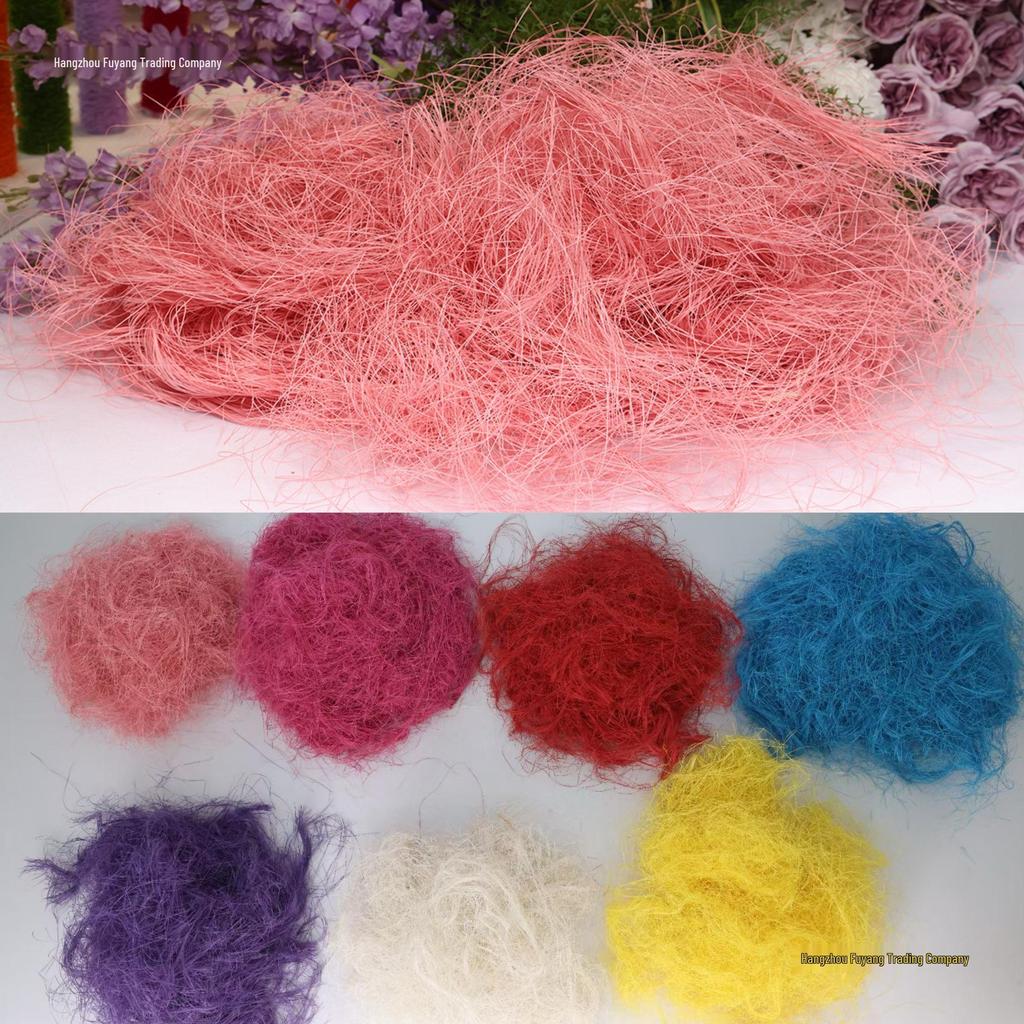 Raffia Linen Thread for Wedding, Holiday, and Floral Decor