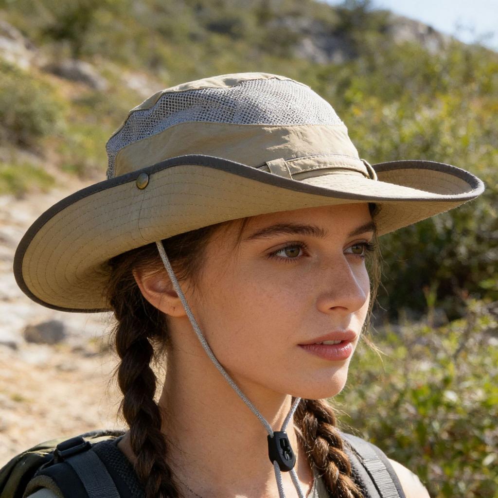 Sun Hats for Men Women Fishing Hat UPF Protection Wide Brim Bucket Hat Breathable Quick-Dry Water Rapellent Outdoor Hiking Beach Travel Summer Hats