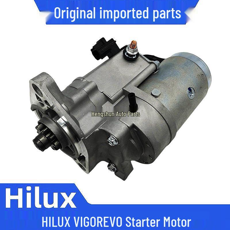 

Compatible Starter Motor for Toyota Hilux VIGO, 1KD, 2KD, REVO, Fortuner Taiwan Brand