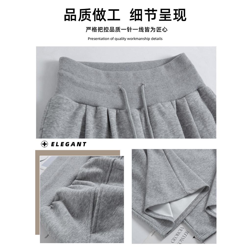Sweatpants Women's Pants Autumn New Low-rise and Thin Loose Straight Wide-leg Casual Lazy Sweatpants