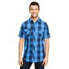 Burnside Mens Buffalo Plaid Woven Shirt
