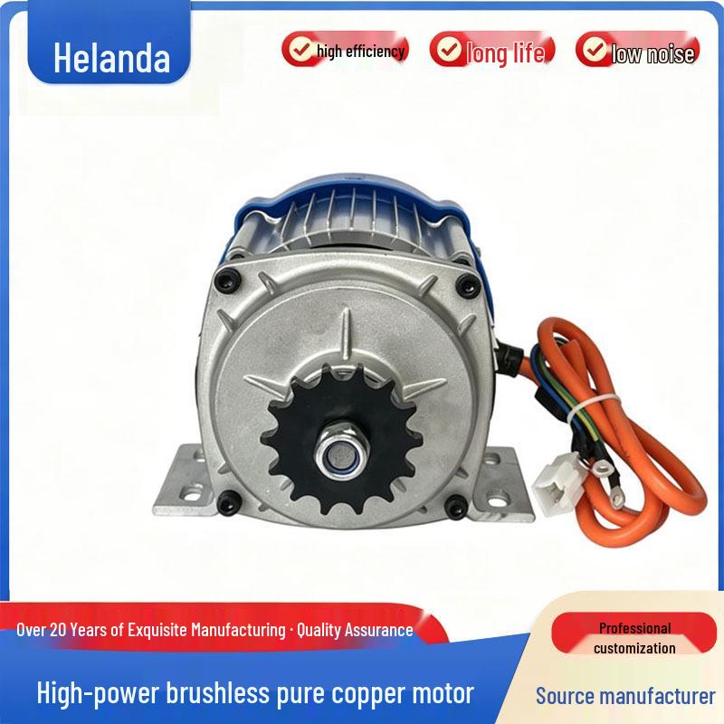 48V/60V 1000W Brushless Mid-Drive Electric Tricycle