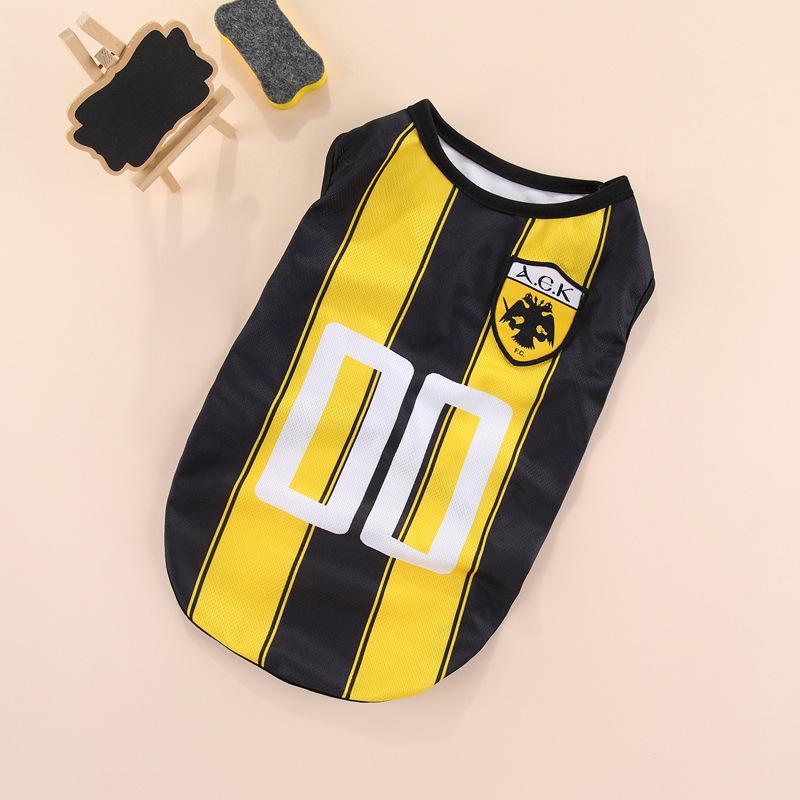 

World Cup Dog Vest: Spring/Summer Style for Teddy, Golden Retriever, Samoyed XXL