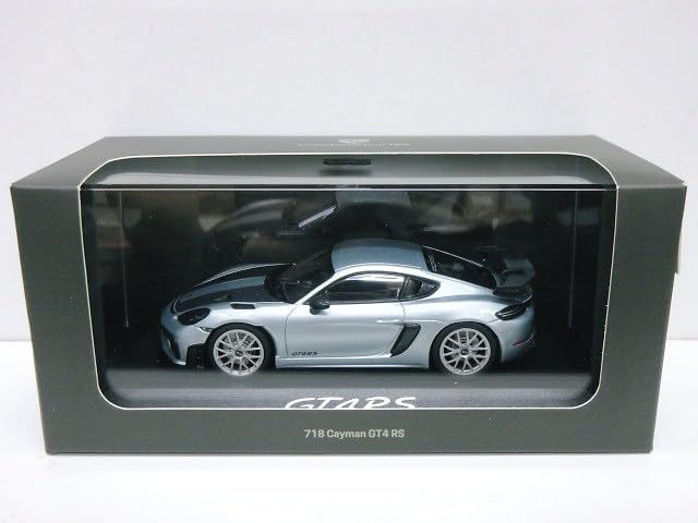 Porsche Custom Scale Porsche 718 Cayman GT4 RS 2023 1/43 (Silver)